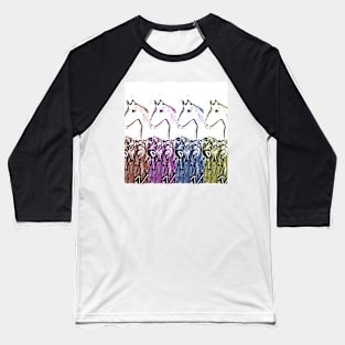 Horses Baseball T-Shirt